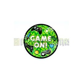 Plato pastelero Game on 8 pz