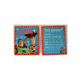 Invitación Toy story 4 6 pz