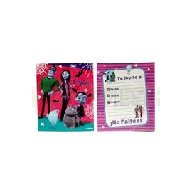 Invitación Vampirina 6 pz
