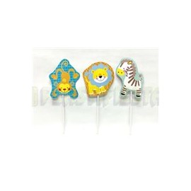 Topper Animales de la Selva 12 pz